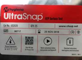 美國海凈納ATP配套拭子ultrasnap  US2020表面取樣棒-表面拭子